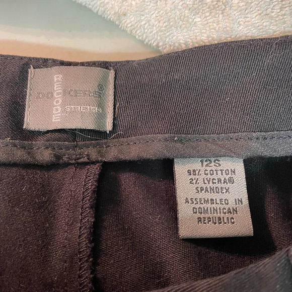 Docker recode stretch black pants 12S - Picture 5 of 6